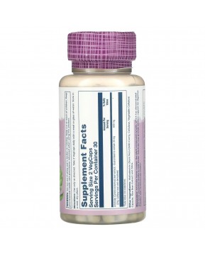 Solaray, Экстракт из листьев артишока, 300 мг, 60 растительных капсул